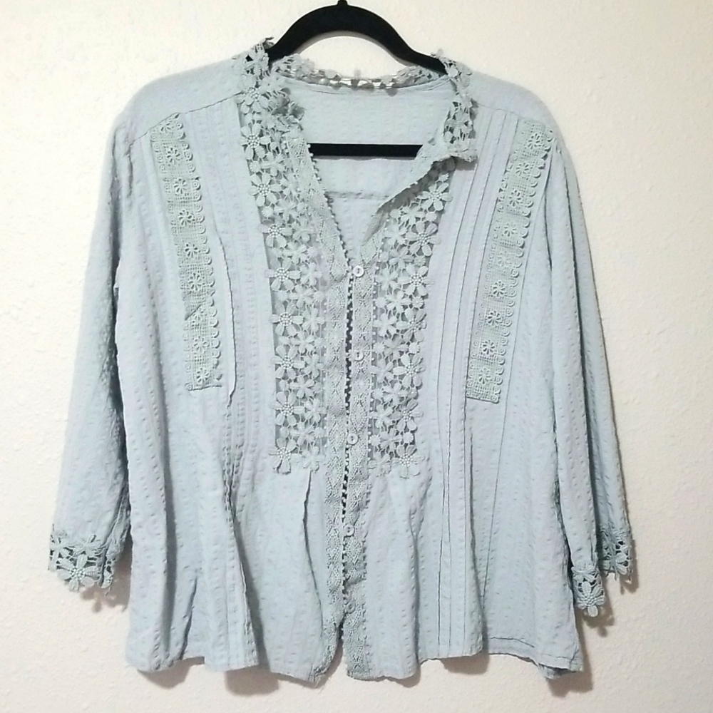 Bohemian style blouse